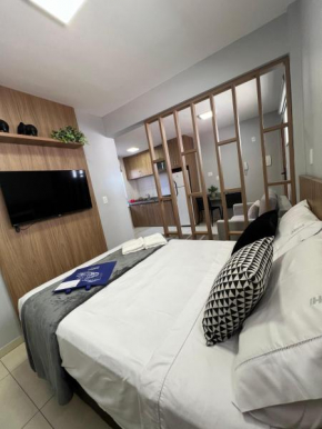 Apartamento em São João Del Rei, ao lado da Estação Ferroviária, estacionamento e ar condicionado